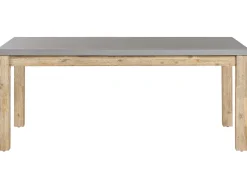 Tavolo da pranzo da giardino OSTUNI 180 cm 90 cm Cemento Grigio