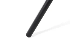 Tavolo da pranzo da giardino LIVO 140 cm 80 cm Vetro Nero