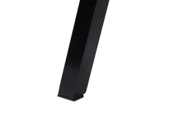 Tavolo da pranzo da giardino CANETTO 150 cm 90 cm Vetro Nero