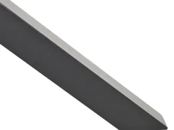 Tavolo da pranzo da giardino MALETTO 120 cm 120 cm Vetro Nero