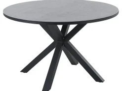 Tavolo da pranzo da giardino MALETTO 120 cm 120 cm Vetro Grigio