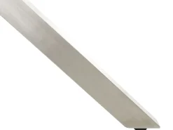 Tavolo da pranzo da giardino MALETTO 120 cm 120 cm Vetro Argento