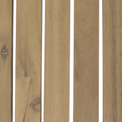 Tavolo da pranzo da giardino LASCARI 160 cm 90 cm Legno d'acacia Marrone chiaro