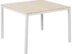 Tavolo da pranzo da giardino PRATO 95 cm 95 cm Beige