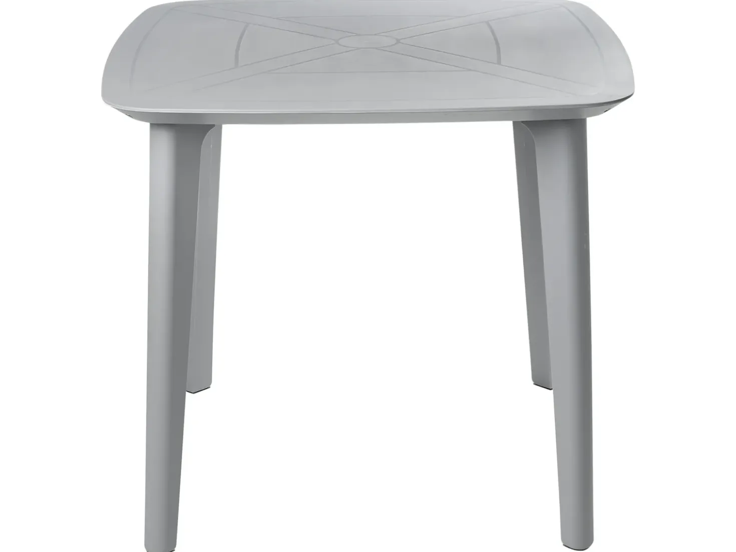 Tavolo da pranzo da giardino SORICO 86 cm 86 cm Grigio