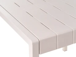 Tavolo da pranzo da giardino BARTICA 154 cm 84 cm Beige