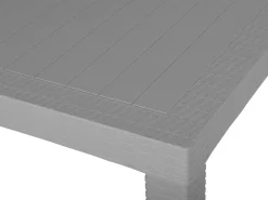 Tavolo da pranzo da giardino FOSSANO 80 cm 80 cm Grigio chiaro