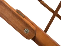Tavolo da pranzo da giardino CENTO 140 cm 75 cm Legno d'acacia Marrone