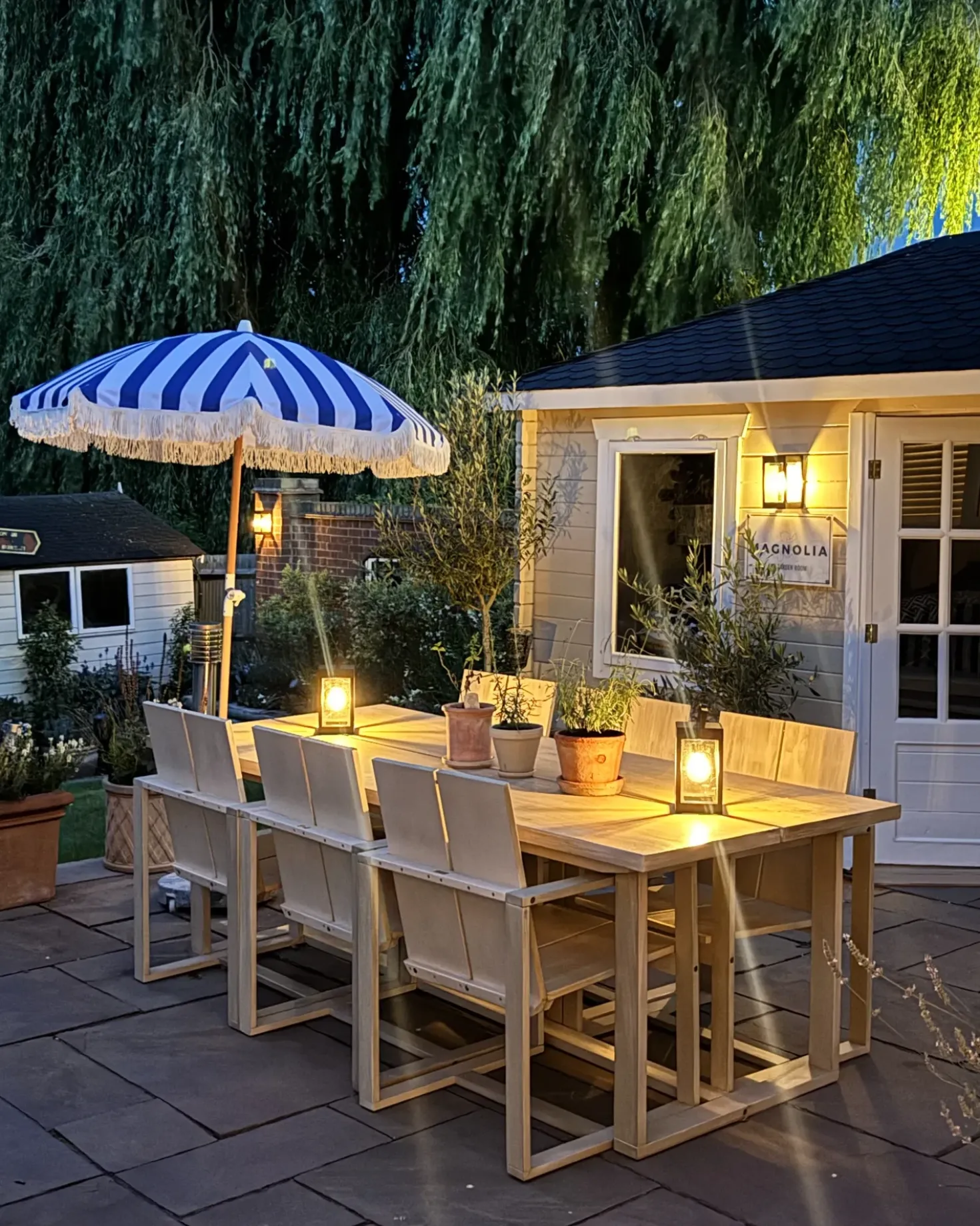 Tavolo da pranzo da giardino AZZANELLO 230 cm 100 cm Legno d'acacia Marrone chiaro
