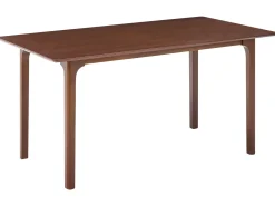 Tavolo da pranzo DELMAS Frasino scuro 160 cm 90 cm
