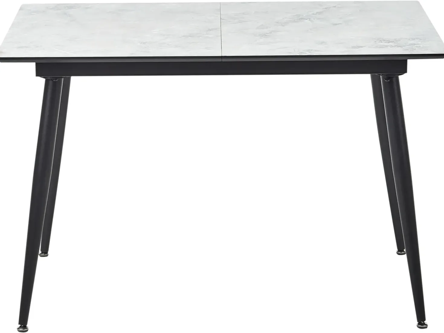 Tavolo da pranzo EFTALIA Marmo bianco 120/150 cm 80 cm