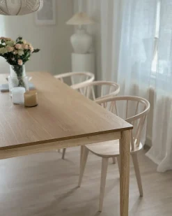 Tavolo da pranzo ERMELO Frassino naturale 200 cm 100 cm