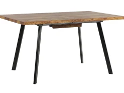 Tavolo da pranzo estensibile HARLOW Marrone scuro 140/180 cm 90 cm