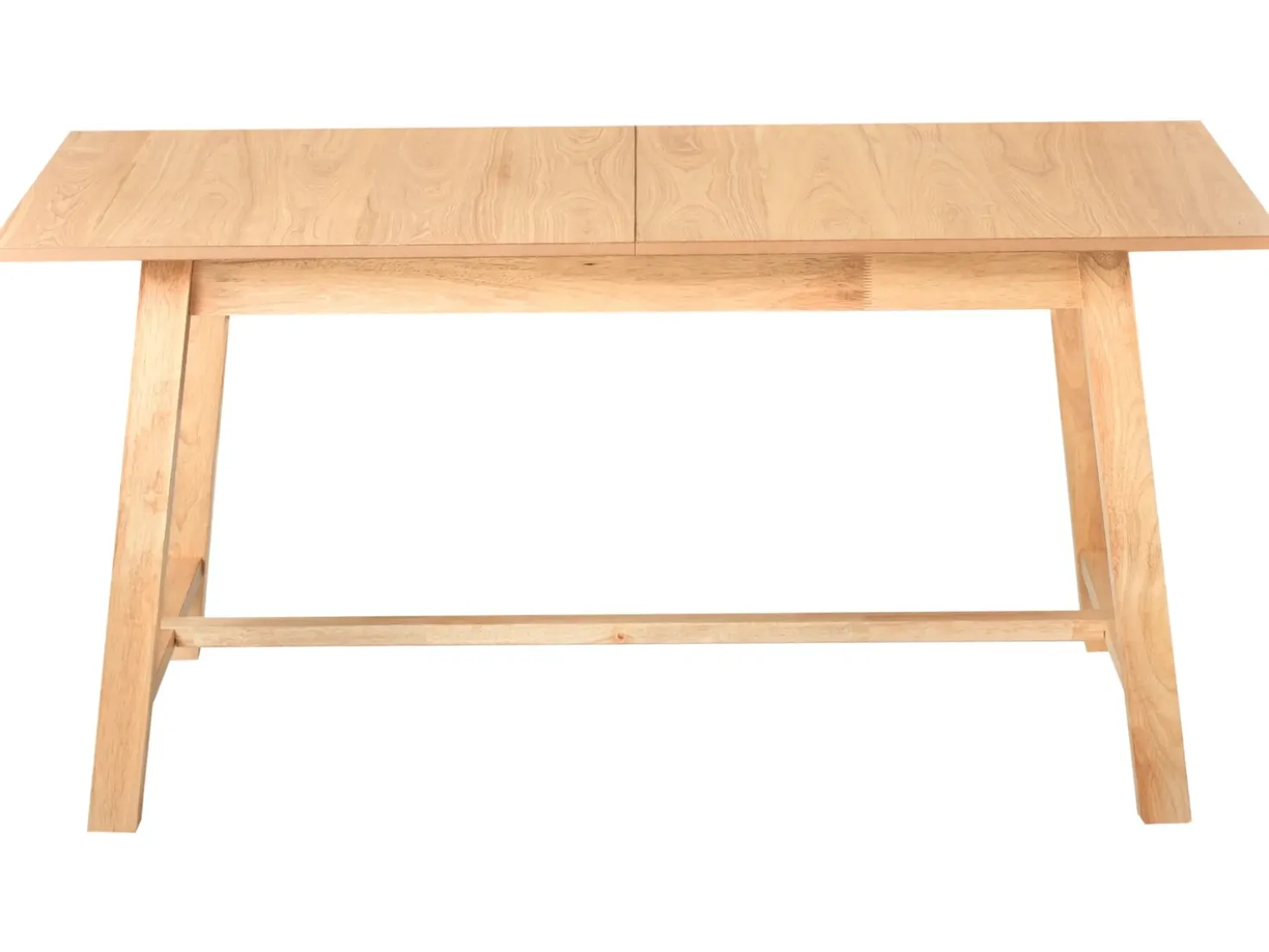Tavolo da pranzo estensibile BARNES Frassino chiaro 160/200 cm 90 cm