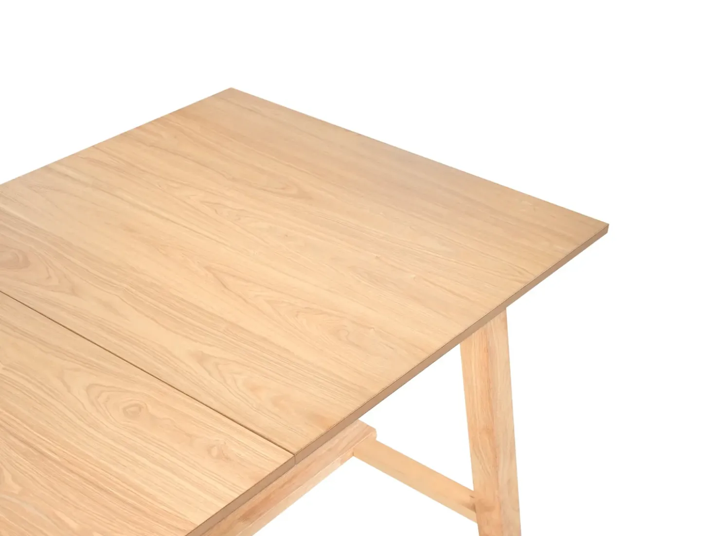 Tavolo da pranzo estensibile BARNES Frassino chiaro 160/200 cm 90 cm
