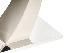 Tavolo da pranzo estensibile MERRAN Beige chiaro 160/200 cm 90 cm