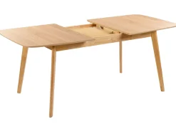 Tavolo da pranzo estensibile MADOX Rovere chiaro 150/190 cm 90 cm