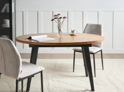Tavolo da pranzo estensibile DUTTON Marrone 140/180 cm 90 cm