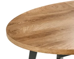Tavolo da pranzo estensibile DUTTON Marrone 140/180 cm 90 cm