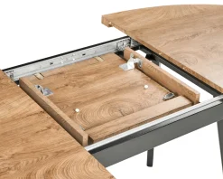 Tavolo da pranzo estensibile DUTTON Marrone 140/180 cm 90 cm