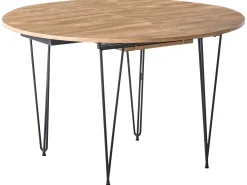 Tavolo da pranzo estensibile LOUISE Marrone 120/160 cm 120 cm