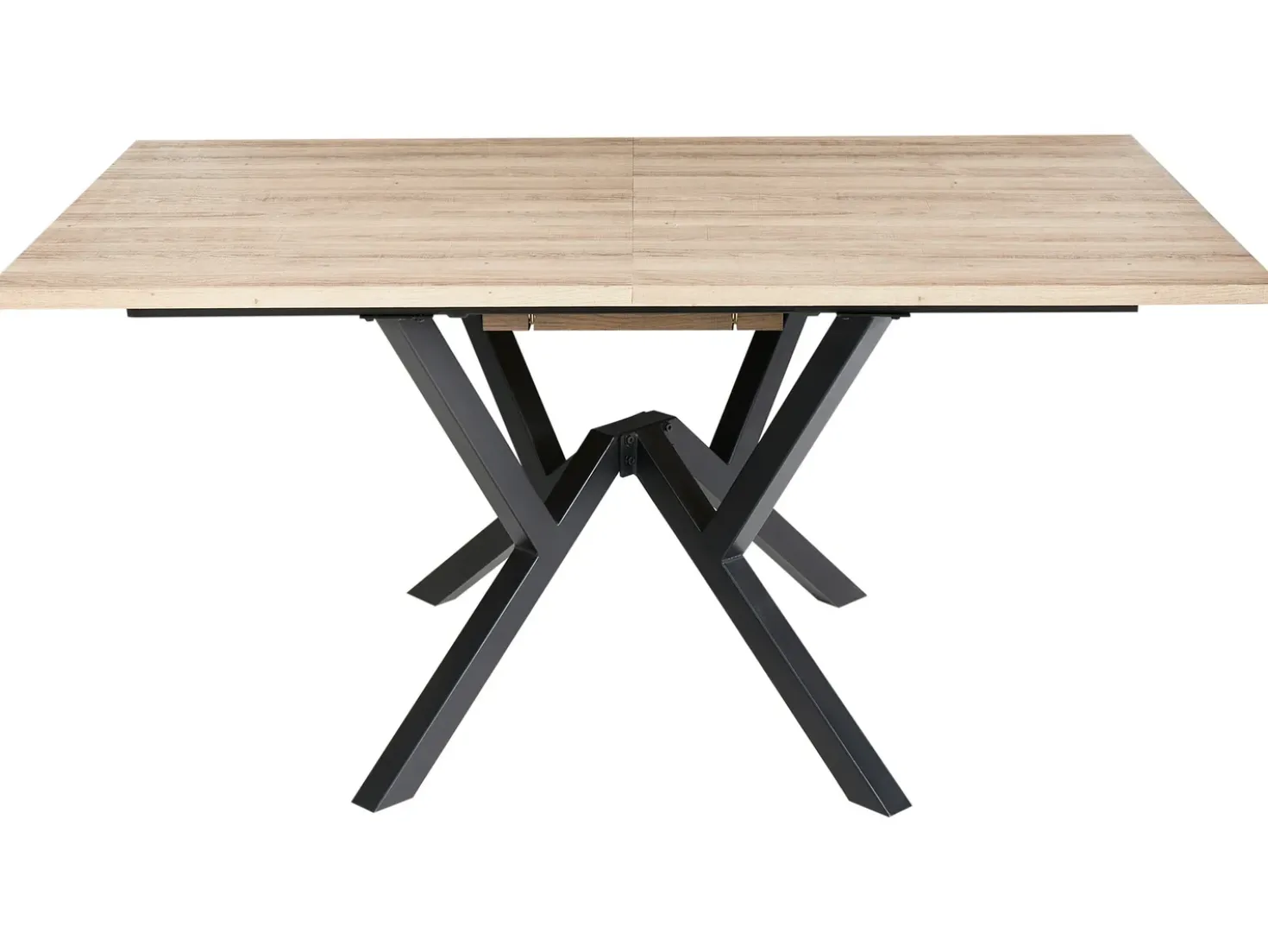 Tavolo da pranzo estensibile ANSELL Marrone chiaro 160/200 cm 90 cm