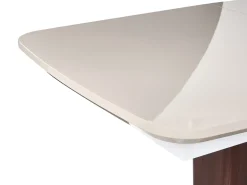 Tavolo da pranzo estensibile BERRIGAN Beige chiaro 160/200 cm 90 cm