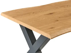 Tavolo da pranzo estensibile BRONSON Marrone 140/180 cm 90 cm