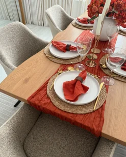 Tavolo da pranzo estensibile BRONSON Marrone 140/180 cm 90 cm