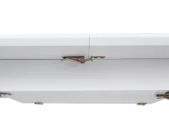 Tavolo da pranzo estensibile SANFORD Bianco 120/160 cm 80 cm
