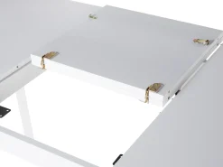 Tavolo da pranzo estensibile SANFORD Bianco 120/160 cm 80 cm