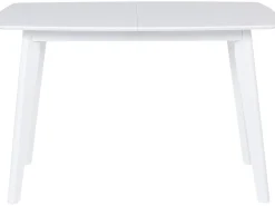 Tavolo da pranzo estensibile SANFORD Bianco 120/160 cm 80 cm