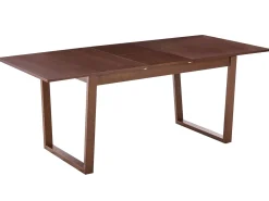 Tavolo da pranzo estensibile CAMDEN Frasino scuro 160/200 cm 95 cm