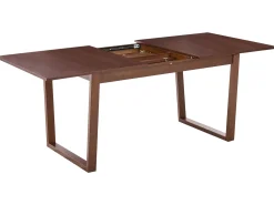 Tavolo da pranzo estensibile CAMDEN Frasino scuro 160/200 cm 95 cm