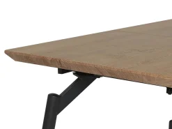 Tavolo da pranzo estensibile BARBOSA Marrone scuro 140/180 cm 80 cm