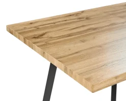 Tavolo da pranzo estensibile HARLOW Marrone 140/180 cm 90 cm