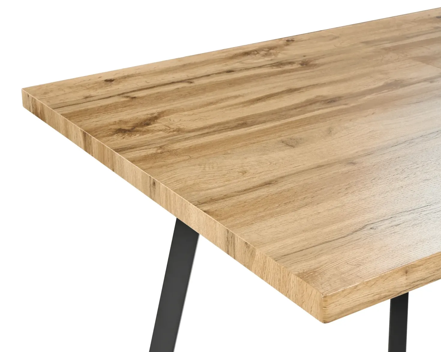 Tavolo da pranzo estensibile HARLOW Marrone 140/180 cm 90 cm