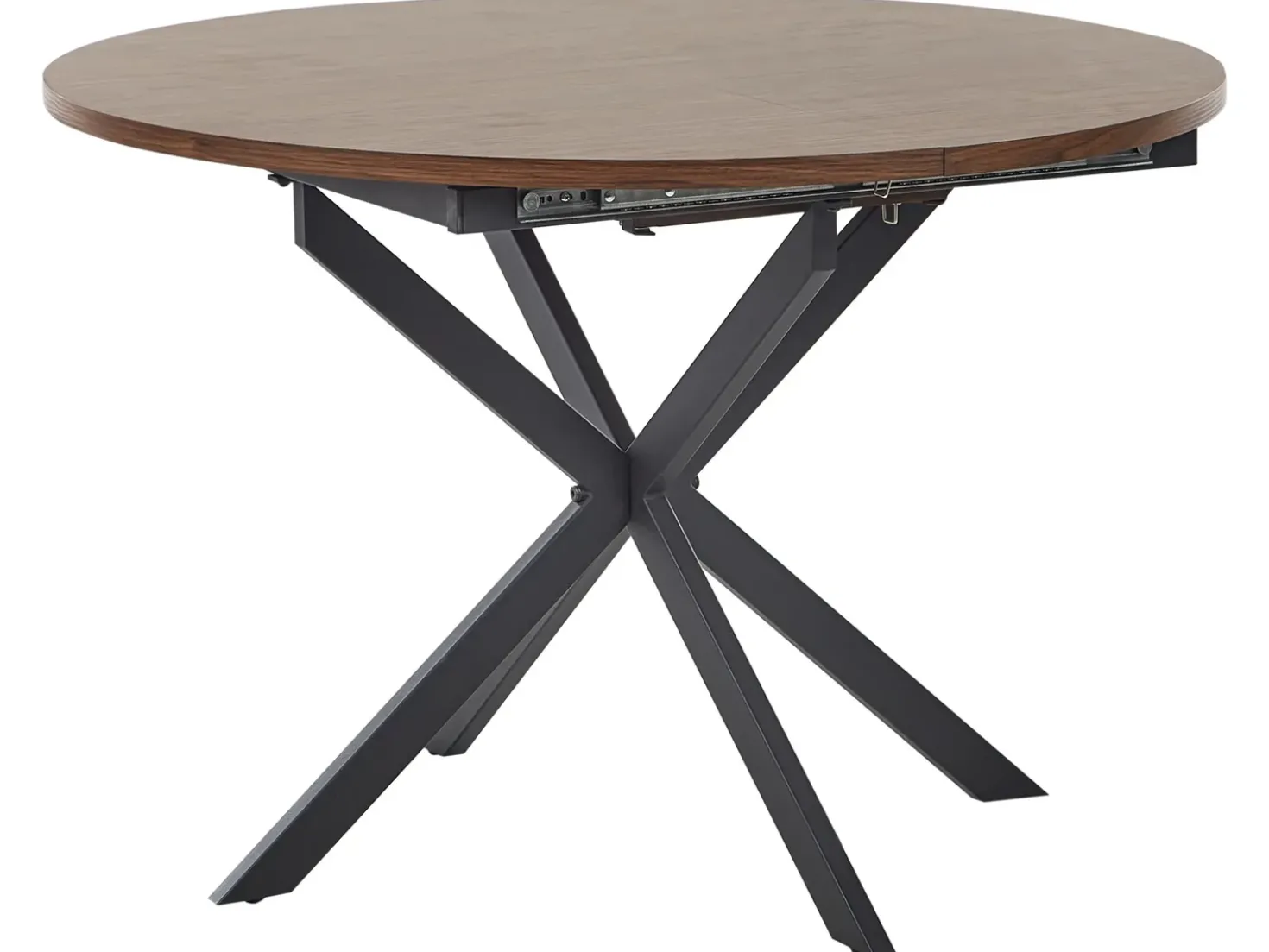 Tavolo da pranzo estensibile FRIONA Marrone scuro 110/140 cm 110 cm