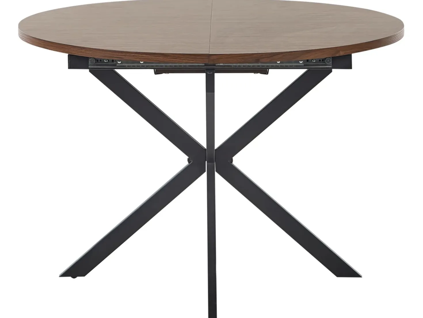 Tavolo da pranzo estensibile FRIONA Marrone scuro 110/140 cm 110 cm