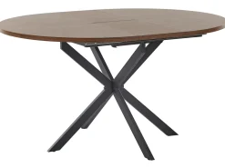 Tavolo da pranzo estensibile FRIONA Marrone scuro 110/140 cm 110 cm