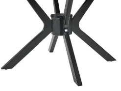 Tavolo da pranzo estensibile TYMIS Quercia nera 107/137 cm 107 cm