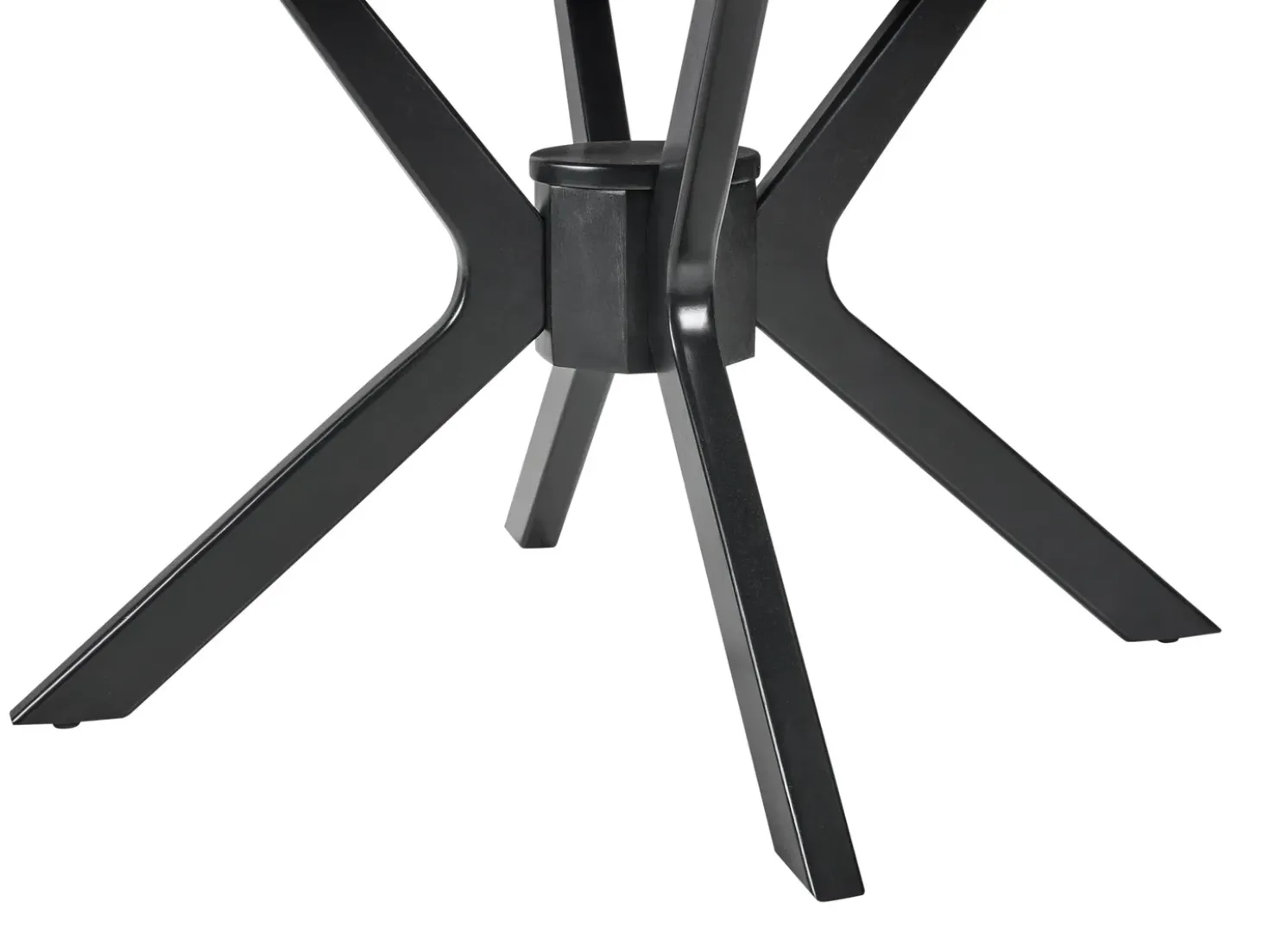 Tavolo da pranzo estensibile TYMIS Quercia nera 107/137 cm 107 cm