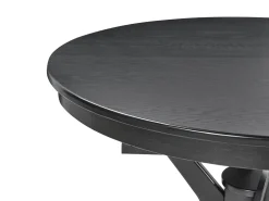 Tavolo da pranzo estensibile TYMIS Quercia nera 107/137 cm 107 cm
