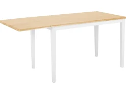Tavolo da pranzo estensibile LOUISIANA Marrone chiaro 120/160 cm 75 cm Legno
