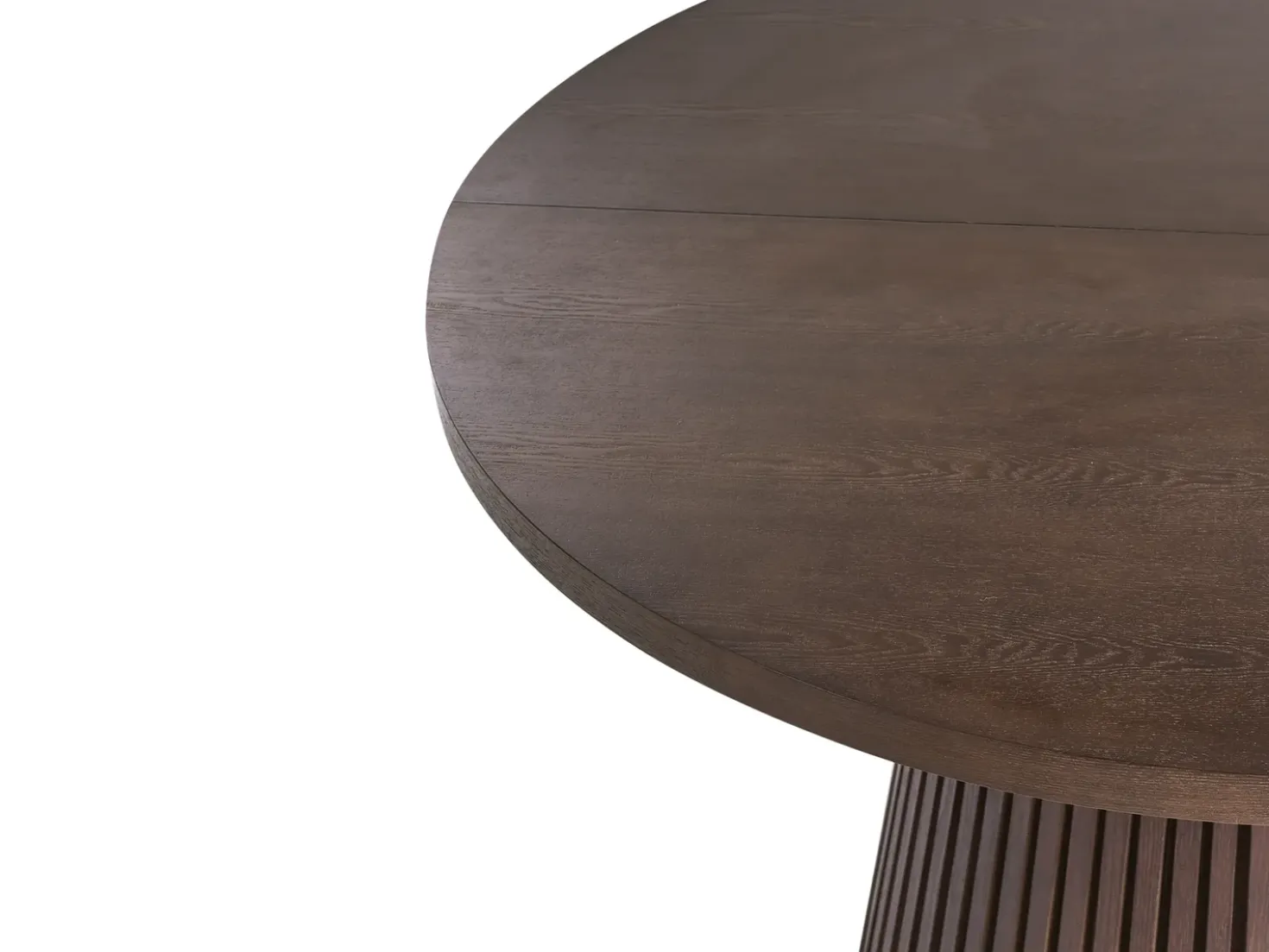 Tavolo da pranzo estensibile MOORE Frasino scuro 120/160 cm 120 cm