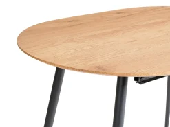 Tavolo da pranzo estensibile CLAVET Marrone chiaro 120/160 cm 80 cm