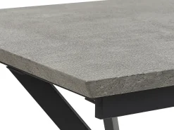 Tavolo da pranzo estensibile BENSON Grigio chiaro 140/180 cm 80 cm