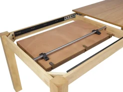 Tavolo da pranzo estensibile MADURA Frassino naturale 160/240 cm 90 cm