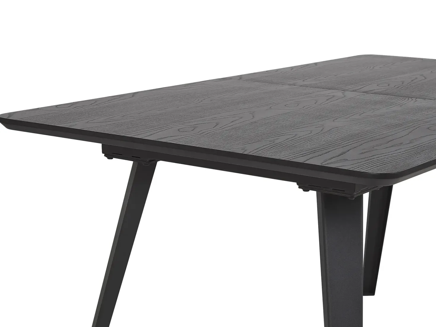 Tavolo da pranzo estensibile IRVINGTON Nero 160/200 cm 90 cm