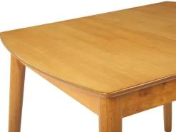 Tavolo da pranzo estensibile TOMS Marrone chiaro 100/130 cm 80 cm